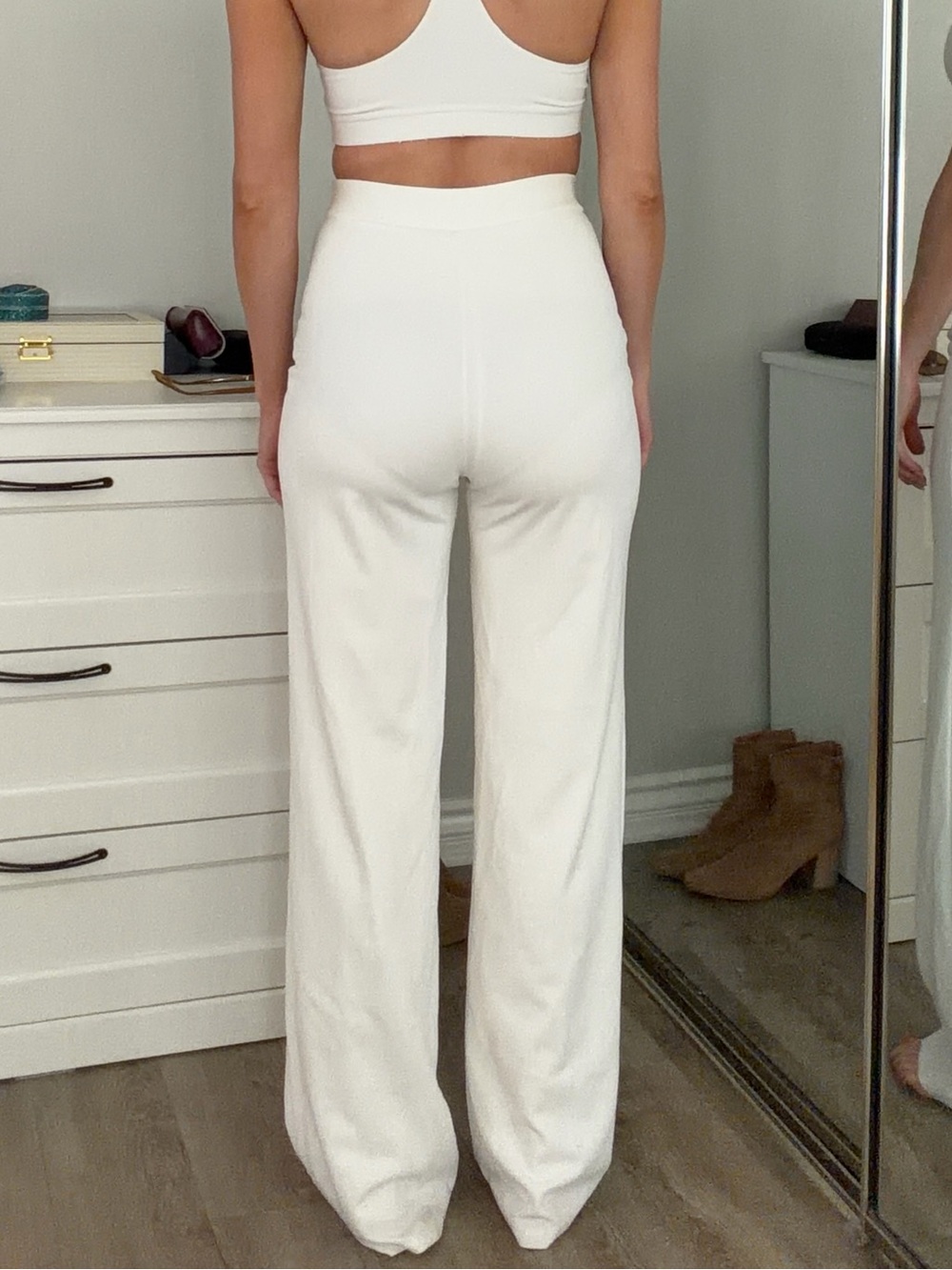 White pants
